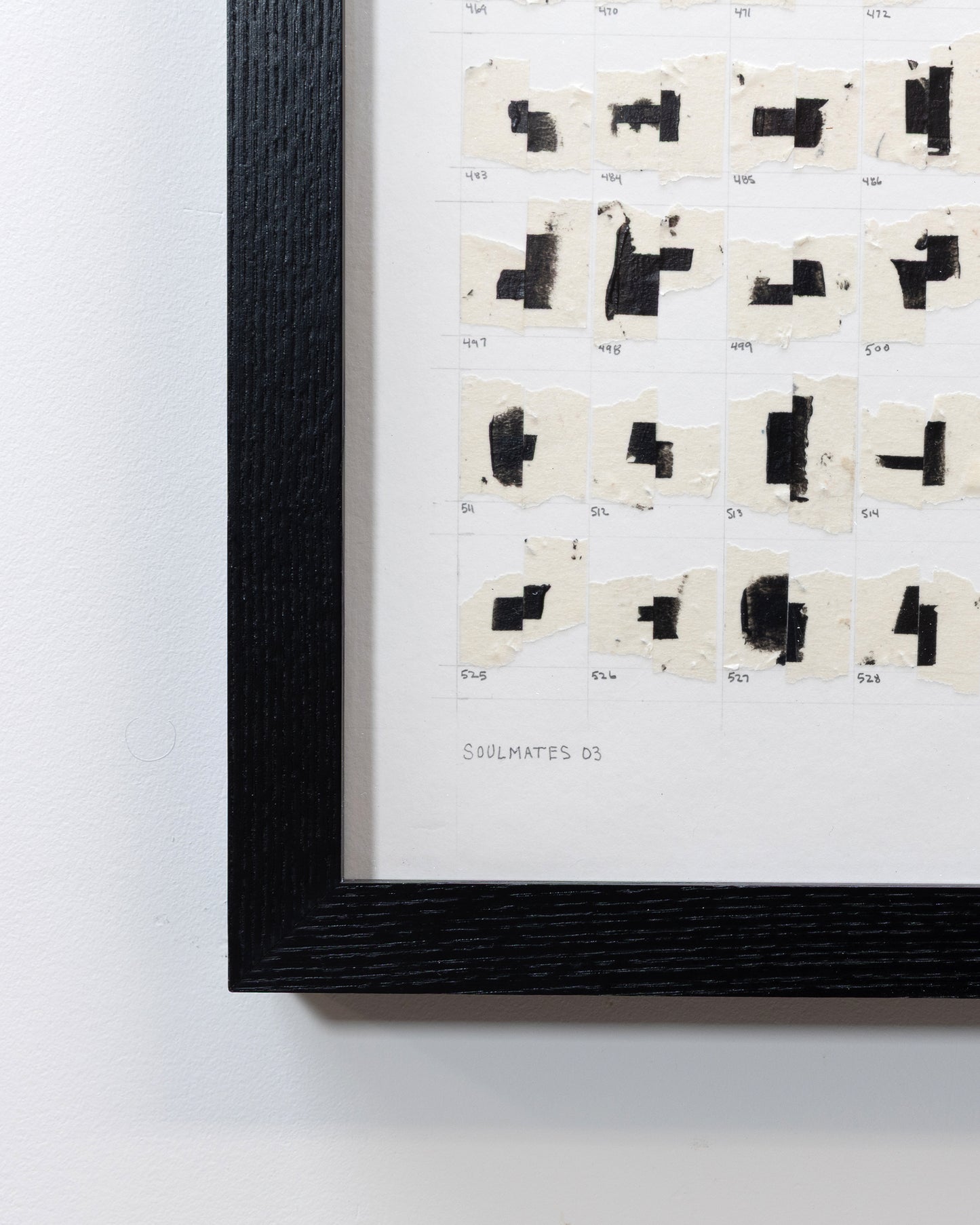 Soulmates 03 - Mixed media on paper - 16 x 20 inches